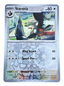 Staravia Reverse Holo 149/198 Pokémon Escarlata y Violeta 2023 - Imagen 1 de 2