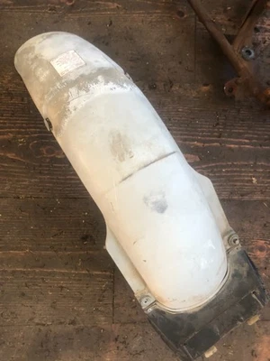 本田 250CR ELSINORE cr250 1973 AHRMA oem Cr250m 早期后挡泥板完好原产地 — 第 1/4 张图片