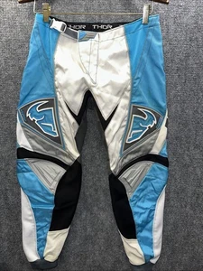 Pantalones de motocross Moose Racing Phase S6 para mujer 7/8, azul/gris 2902-0021 - Imagen 1 de 8