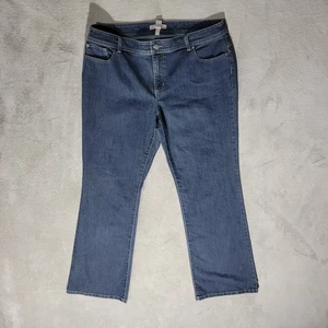 Pantalones de mezclilla Chico's para mujer calce recto piernas sueltas talla 2,5 - Imagen 1 de 11