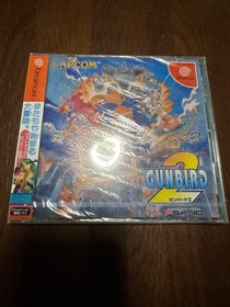 Gunbird 2 W/Obi Manual Sega Dreamcast DC Rare Unused Game Very Good NTSC-J Japan