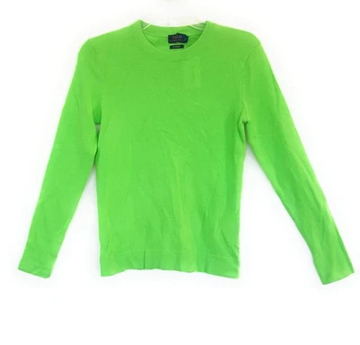 Dulce Polo Ralph Lauren para mujer manga larga, verde, pequeño Foto 1 de 3