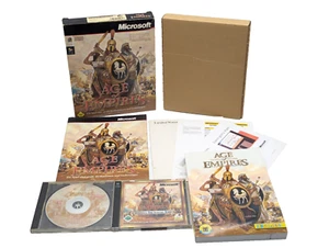 Age of Empires PC Big Box Cd Rom mit Lösungsbuch Aufstieg Roms Microsoft - Bild 1 von 21