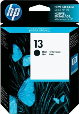 Original HP 13 negro como HP 10 Business InkJet 1000 1100 1200 2200 2300 o.V. - Imagen 1 de 3