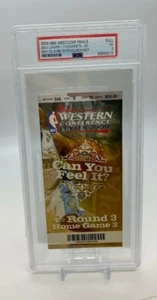 Kobe Bryant 35 PTS Lakers NBA playoff Ticket 2009 G5 Clinch WC Finals PSA 5/29  - Picture 1 of 12