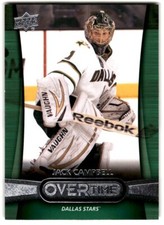 2013-14 Upper Deck Overtime Jack Campbell Rookie #17 Dallas Stars