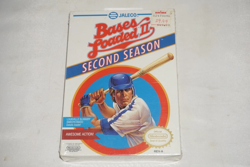 Bases Loaded II 2 Second Season (Nintendo NES) NEW Factory Sealed - Image 1 of 4