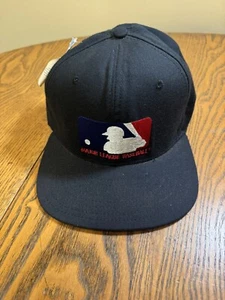 RARE MLB Umpire Hat Vintage 80s New Era Pro Model Batter Man Logo Snapback Cap - Bild 1 von 5