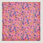 J.crew Square Scarf In Liberty® Print | 100% Cotton | Larkspur Multi, Pink