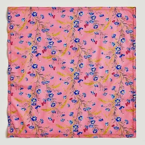 J.Crew Quadratischer Schal in Liberty® Print | 100% Baumwolle | Larkspur Multi, Rosa - Bild 1 von 4