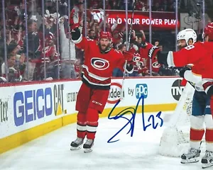 Stefan Noesen Signed 8x10 Photo Carolina Hurricanes Autographed COA - Picture 1 of 1
