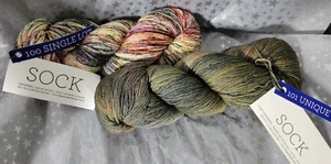 Malabrigo Sock Yarn - 2 Hanks - Picture 1 of 5