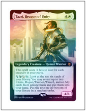 1x Foil Tazri, Beacon of Unity, Extended Art, Zendikar Rising, Magic MTG