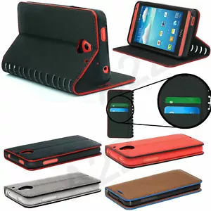 Magnetic Kickstand Case Leather Wallet Slim Cover Luxury For Mobile Phones - Picture 1 of 18