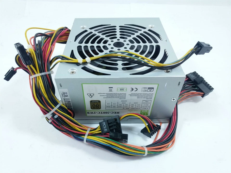 HEC HEC-300TC-2WB 300W ATX 20+4 Pin PSU Power Supply - Image 1 of 1