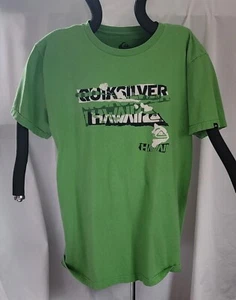 T-shirt uomo Quiksilver grande grafica logo hawaiano - Foto 1 di 4