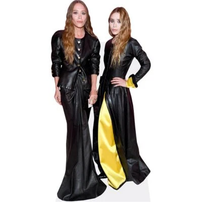 Mary-Kate And Ashley Olsen (Duo 4) Mini Celebrity Cutout - Image 1 of 4