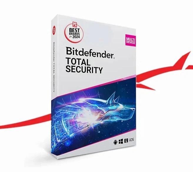 Bitdefender Total Security 2025 - 1 Year 1 Windows Device Protection - Image 1 of 1
