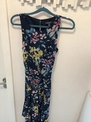 Blauer Jumpsuit Mit Bunten Blumen Von Esprit In Größe 36 - Bild 1 von 4