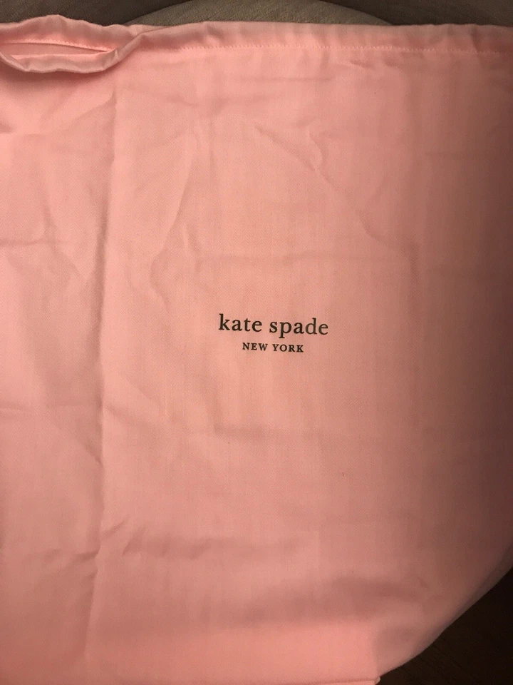 ❤️ 1 Nuevo Bolso de Mano Kate Spade 19”X 17” Bolso para el Polvo con Cordón Foto 1 de 1