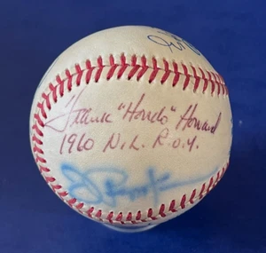 Multi-Signed Signed Rawlings AL Baseball 9 Autos Frank Howard 100% Guarantee - Picture 1 of 6