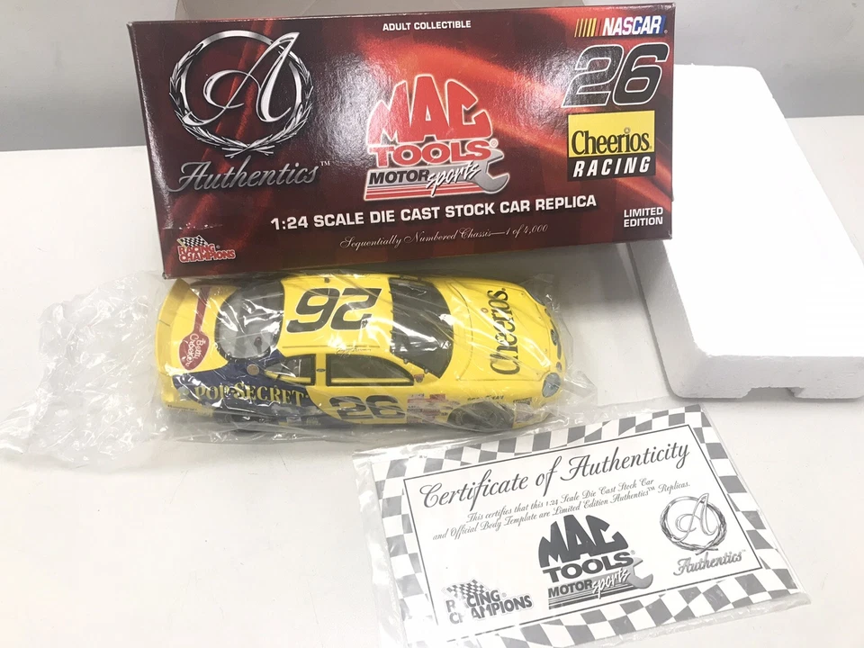 Racing Champions Mac Tools 1 24 Scale Die Cast Stock Car Replica 020821mgl2