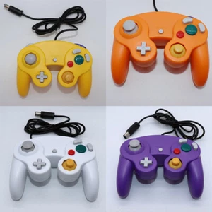 US Wired NGC Controller Gamepad Compatible With Nintendo GameCube Wii U Console - Picture 1 of 17