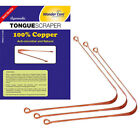 24 x 100% Pure Copper Tongue Scraper, Tongue Cleaner, Oral Health, Ayurveda