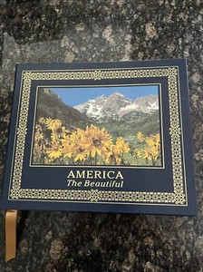 America the Beautiful by Robin Langley Sommer Hardback Book  Leather  2003 - Picture 1 of 8