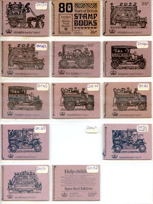 Great Britain 1971-76 25p veteran transort run of 13 (2023/12/16#06) - Image 1 of 3