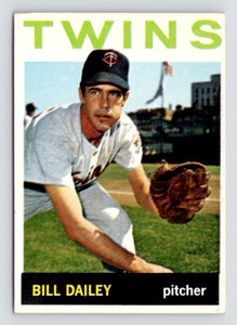 1964 Topps / #156 Bill Dailey / Minnesota Twins / Raw Vintage Card