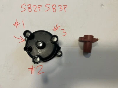 Distributor Cap and Rotor fits Daihatsu Hijet S82P and S83P Read Description - Image 1 of 2