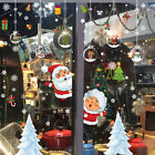 Christmas Xmas Santa Removable Window Stickers Art Decals Wall Home Shop Decor