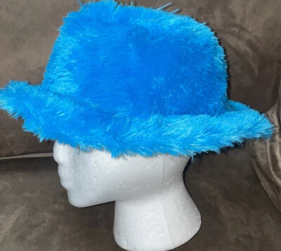 ACCESORIO DE DISFRAZ SOMBRERO CUBO PIEL VERDE AZULADO NIÑOS  Foto 1 de 4