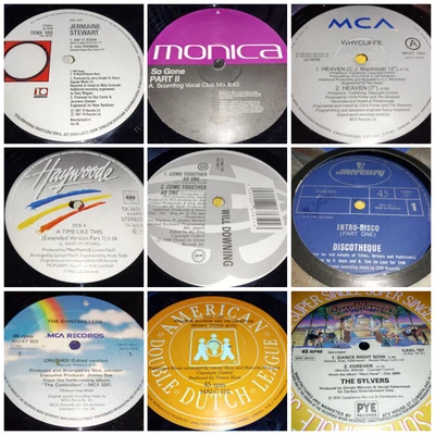 Joblot 98 x Drum Bass D&B House Trance Techno Disco Vinyl Bundle 1979 - 2005 Vg+ - Image 1 of 4