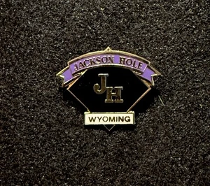 JACKSON HOLE Pin de Esquí Insignia WYOMING Estación de Esquí Souvenir Viaje Solapa - Imagen 1 de 3
