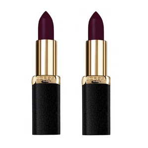 Pack of 2 L'Oreal Paris Colour Riche Matte Lipcolour, Matte-Jestic #707 - Picture 1 of 5