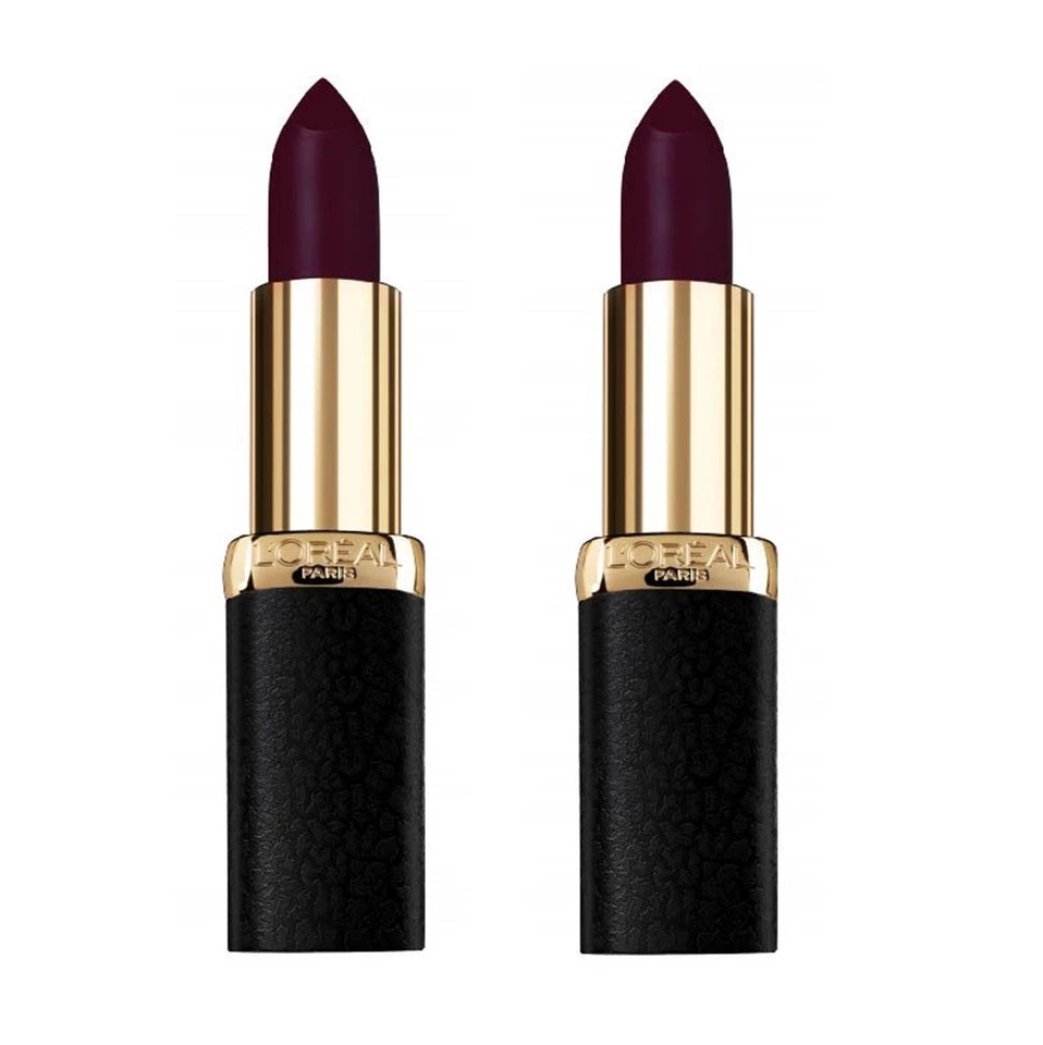 Pack of 2 L'Oreal Paris Colour Riche Matte Lipcolour, Matte-Jestic #707 - Image 1 of 4