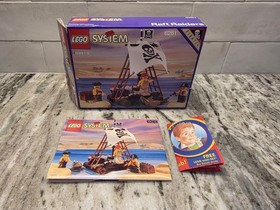 LEGO (6261) Pirates System: Raft Raiders 100% w/ Box Instruction Mini Figures