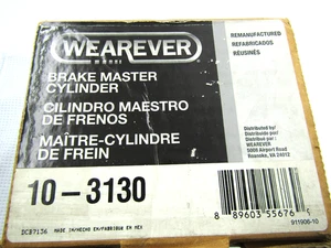 Reman Brake Master Cyl Carquest Wearever 10-3130 - Picture 1 of 3