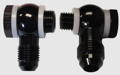 Juego de montaje de banjo de cuerpo de acelerador FiTech, lado de presión y lado de retorno, 6AN Foto 1 de 4