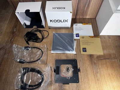 NEW / Open Box Kodlix Fanless Mini PC Model Z83-II Intel Atom x5-Z8350 Windows - Image 1 of 4
