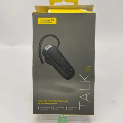 New Jabra Talk 35 Wireless Bluetooth Headset OTE7 Black - Image 1 of 4