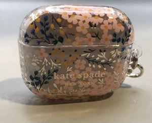 Kate Spade Earbud For iPhone Cover New In Box Floral Design Princess Barbie - Picture 1 of 7