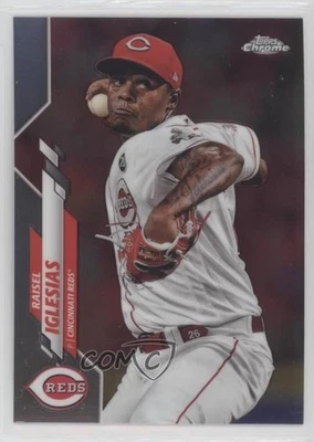 2020 Topps Chrome Raisel Iglesias #175 - Image 1 of 2