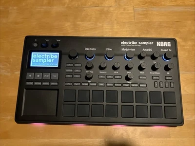 Estación de Producción Musical Korg Electribe 2s Sampler Negra En Caja Como Nueva Foto 1 de 4