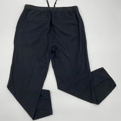 MADEWELL Women's Casual Pants Size M Pull On Track Tapered Black Lightweight - Image 1 of 4