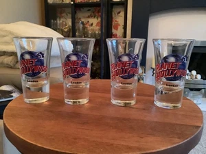 Planet Hollywood Shot Glass London England X 4 Souvenir Collectable Item - Picture 1 of 1