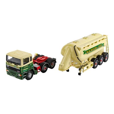 Corgi 74904 ERF EC Powder Tanker W.R. Wood 1:50 Diecast Model Truck - Image 1 of 4