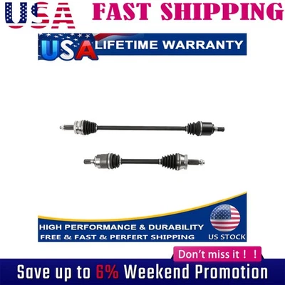 Par de ejes delanteros CV para Hyundai Sonata 2015-2019 2016-2020 Kia Optima par Foto 1 de 4